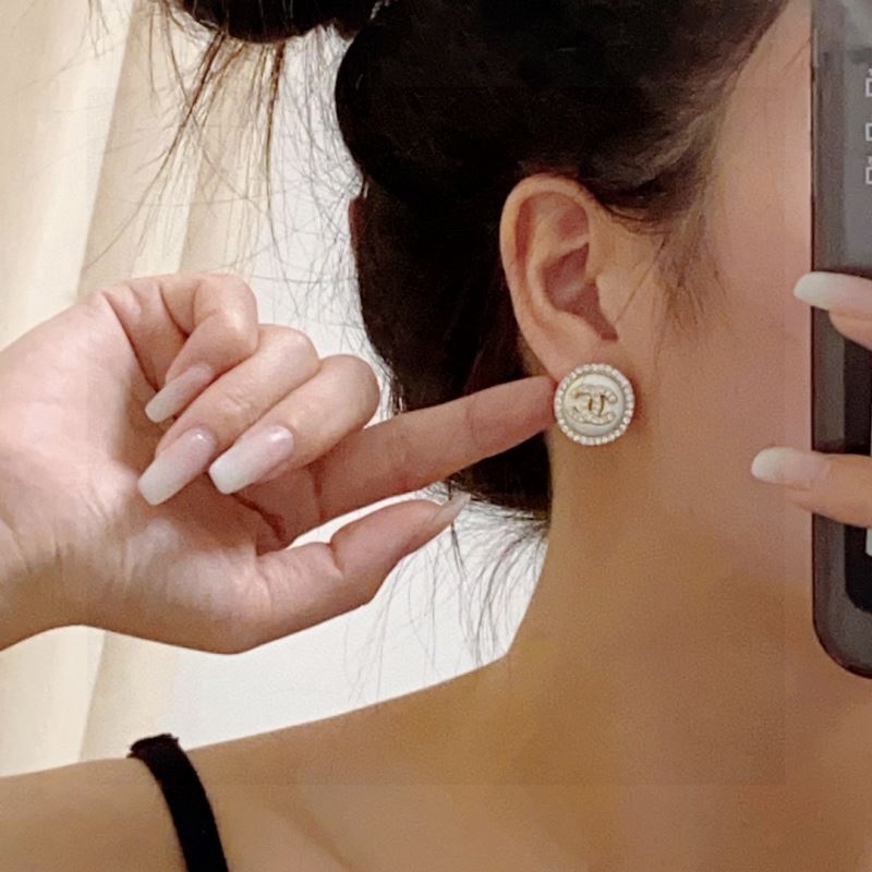 Ch*el earrings